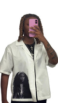 Custom face button up