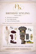 Birthday Styling package