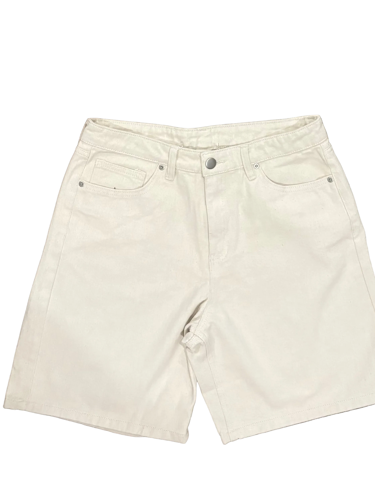 Cream shorts